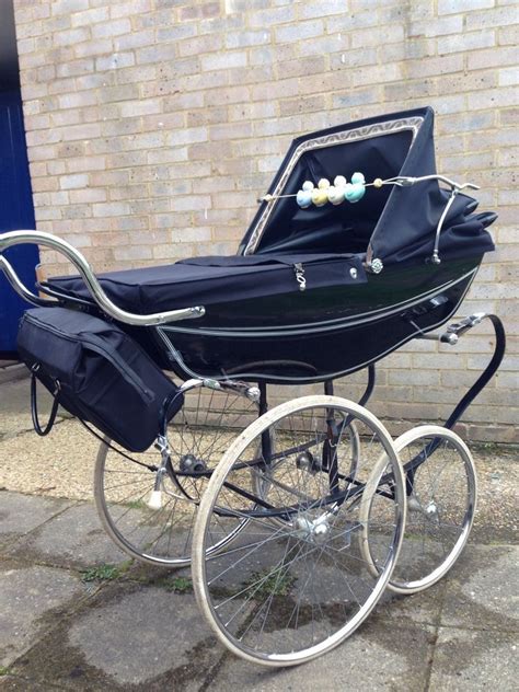 coach built silver cross pram